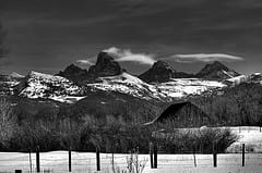 driggs winter view